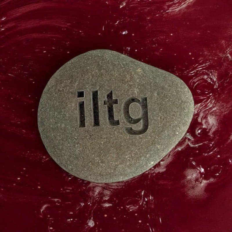 Custom Super Deep Engraved River Stone: Personalized Wedding Date Keepsake - Vanbrera Stones 2.1 - 2.5" Single Sided