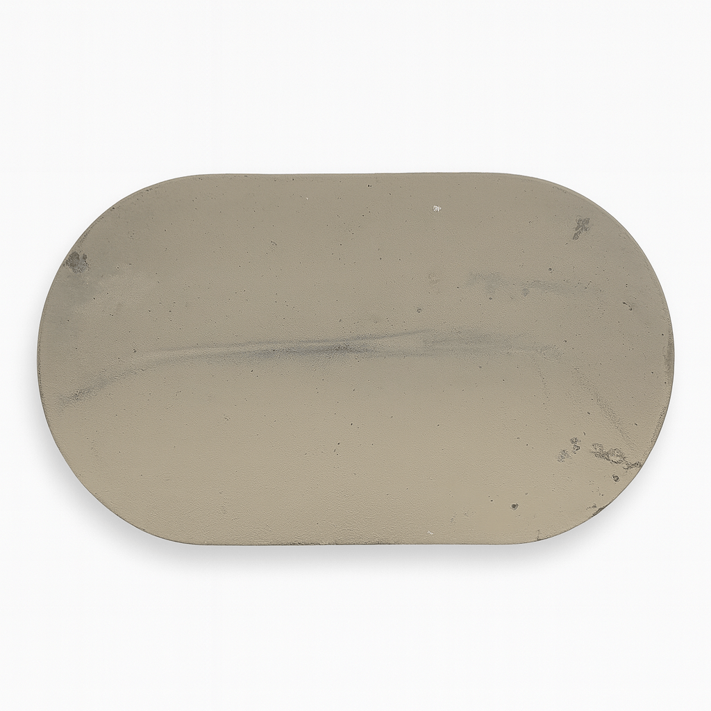 Oblong Splatter Accent Tray | Ring Dish | Catchall Tray | Grey Color - Vanbrera Stones