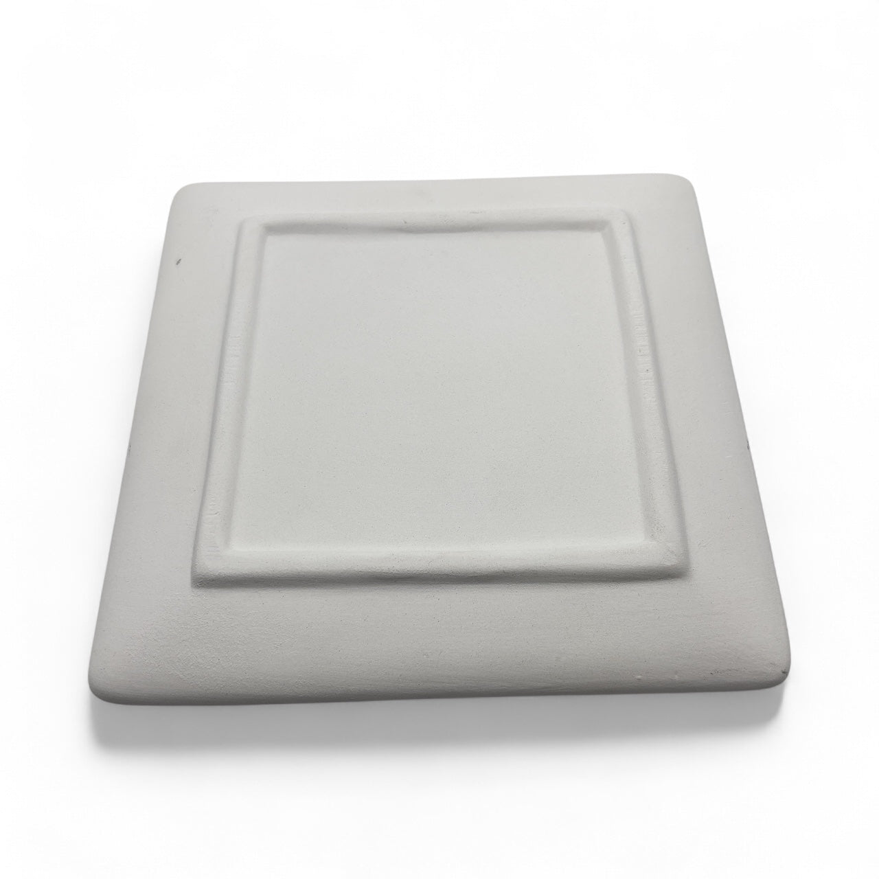 Personalized Square Ceramic Dish – 5.5” White Engraved Tray, Catch-All Dish for Keys, Jewelry, Rings - Vanbrera Stones Title