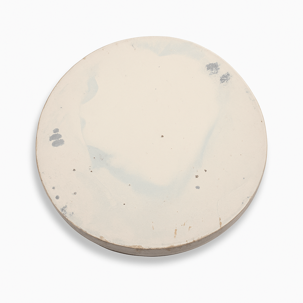 Round Splatter Accent Tray | Ring Dish | Catchall Tray |. Cream Color - Vanbrera Stones