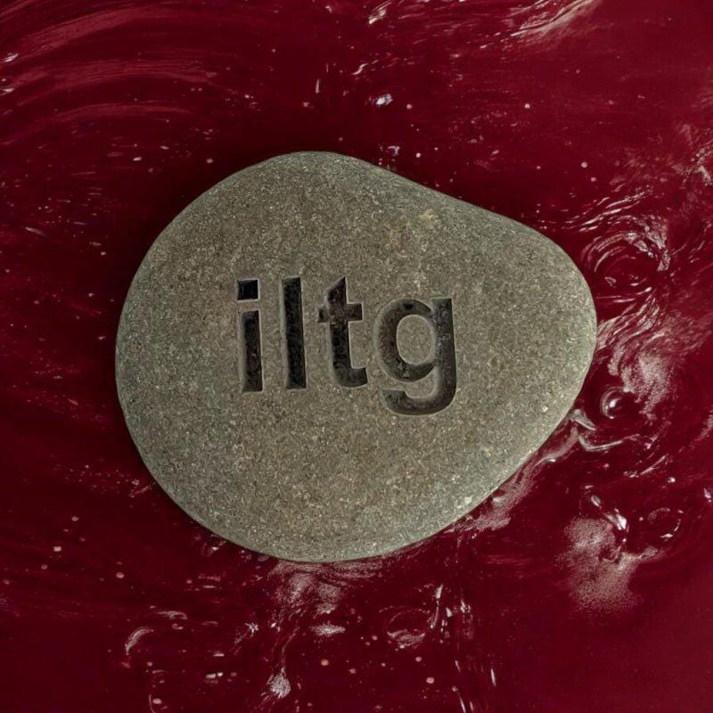 1 - 5" Custom Engraved River Stone: Personalized Wedding Date Gift, Garden Decor - Vanbrera Stones 1&quot; Single Sided