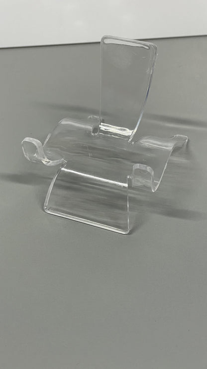 Acrylic Stone Stand: River Stone Display Cradle - Vanbrera Stones Small (1&quot; - 2&quot; Stone)