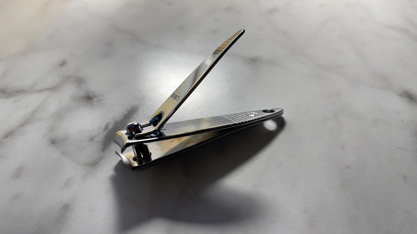 Custom Engraved Mini Nail Clipper: Small Stainless Steel Travel Size - Vanbrera Stones