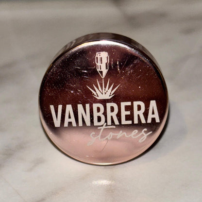 Engraved Wine Bottle Stopper – Aluminum Top with Cork Style Base (Gold, Black, Red, Blue, Rose Gold) - Vanbrera Stones Black