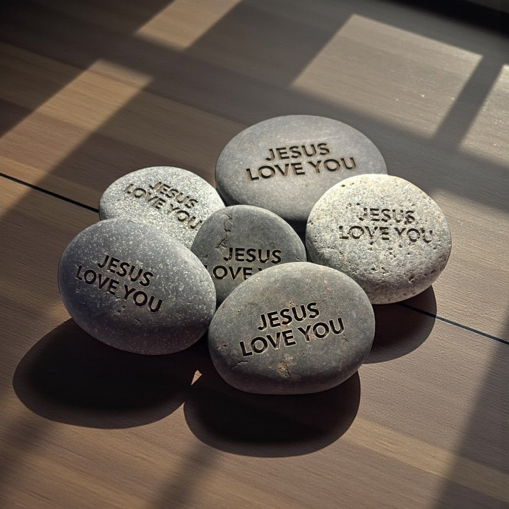 Jesus Loves You Stones - Vanbrera Stones 2” 