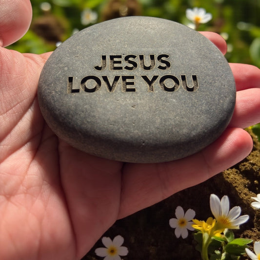Jesus Loves You Stones - Vanbrera Stones 2” 