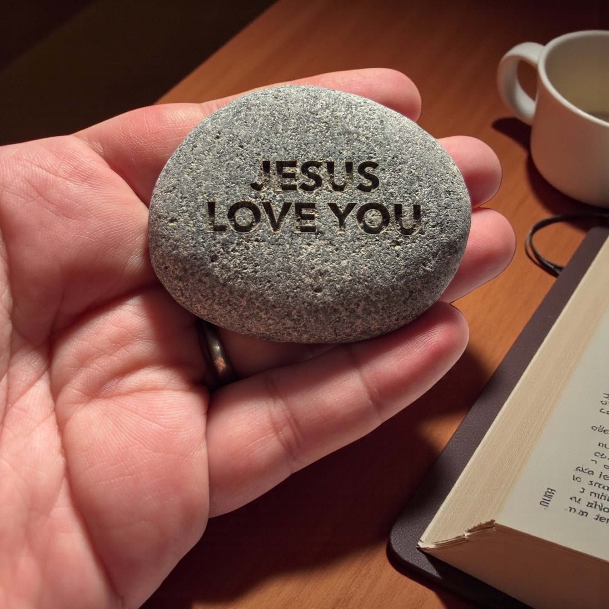 Jesus Loves You Stones - Vanbrera Stones 2” 