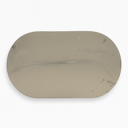 Oblong Splatter Accent Tray | Ring Dish | Catchall Tray | Grey Color - Vanbrera Stones