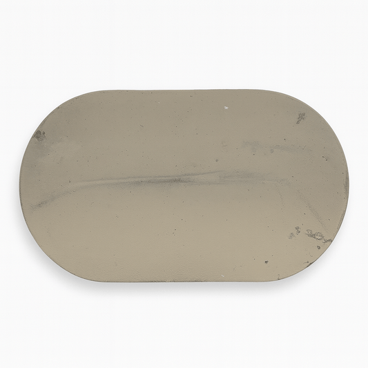 Oblong Splatter Accent Tray | Ring Dish | Catchall Tray | Grey Color - Vanbrera Stones