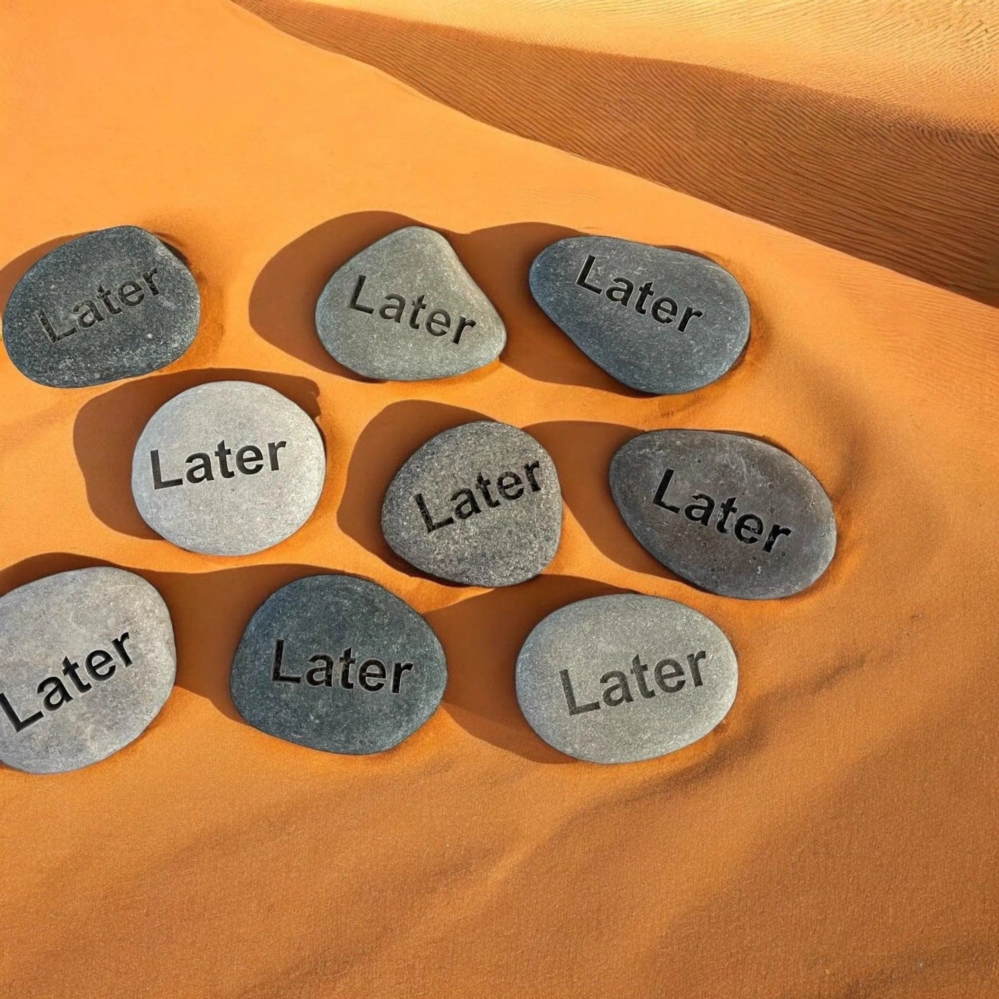 OCTOBER - DEAL 2" Custom Engraved Stones just $3.99 ⏰ Limited Time! - Vanbrera Stones 