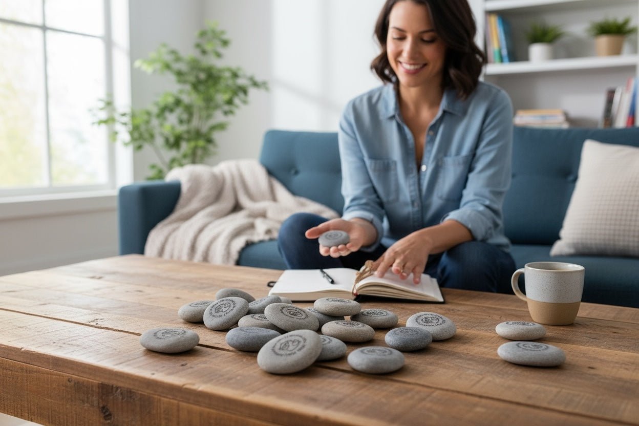 Royal Caribbean Rubber Duckie Stones with Stand - Vanbrera Stones A 2"