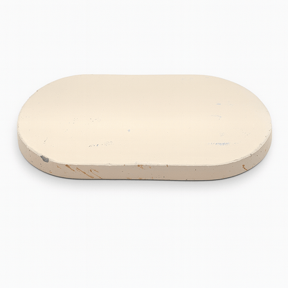Splatter Accent Tray | Ring Dish | Catchall Tray |. Cream Color - Vanbrera Stones