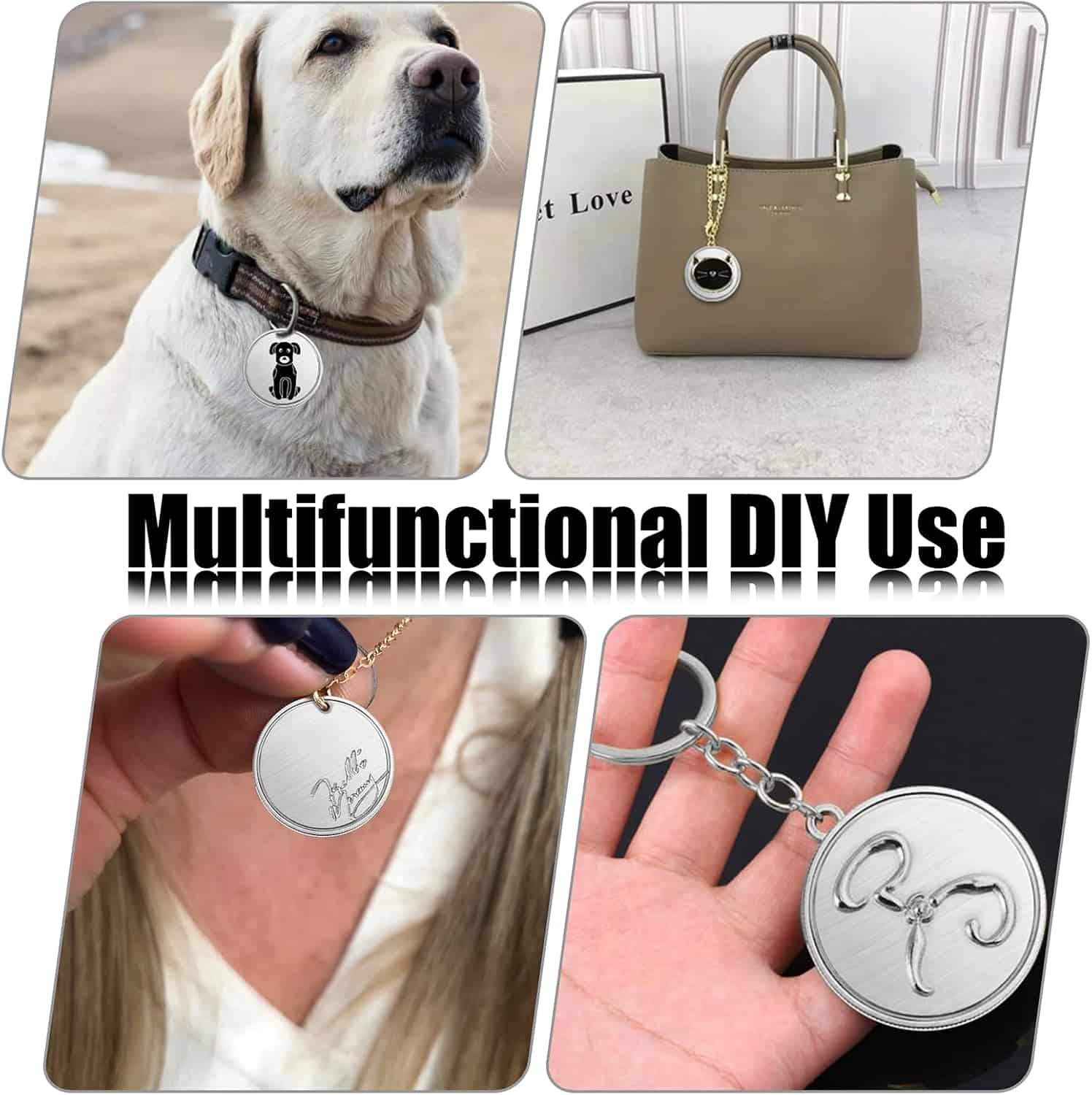 Blank Silver Color Metal Coins - Image 5