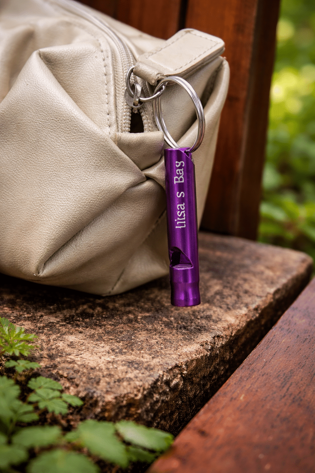 Personalized Aluminum Emergency Whistle with Keyring – Custom Engraved Safety Whistle - Image 7