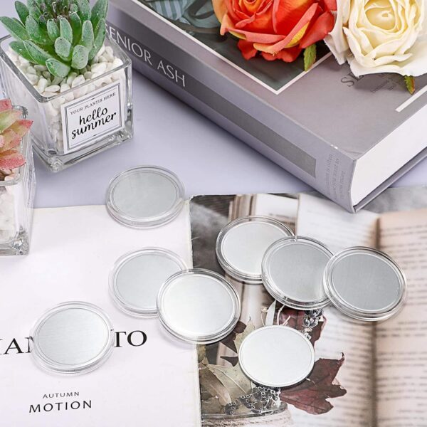 Blank Silver Color Metal Coins