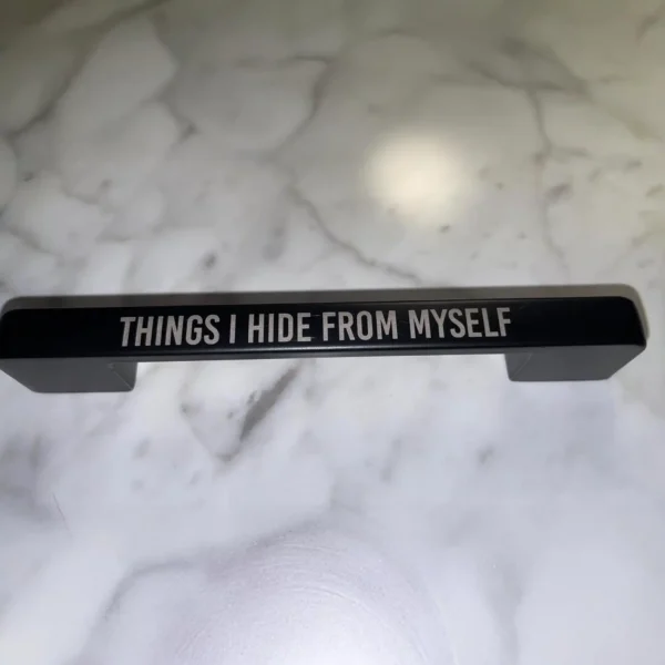 CLEARANCE - Personalized Engraved Metal Drawer Pulls